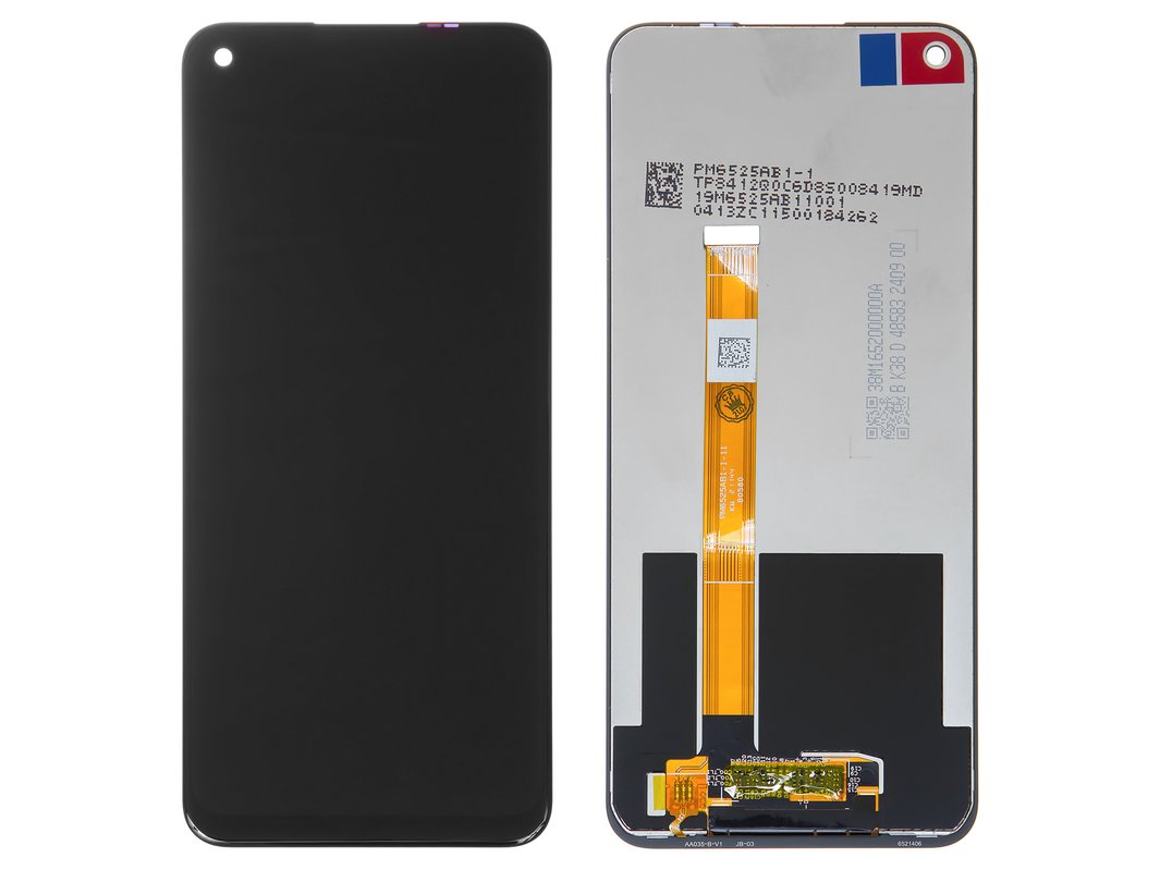 LCD compatible with OnePlus Nord N100; Oppo A54 4G, A55 4G, (black, without  frame, Original (PRC), CPH2239) #BV065WBM-L03-MB03/BV065WBM-L03-MB02