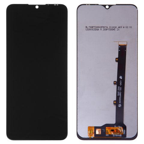 LCD compatible with ZTE Blade V2020 Smart, Blade V30 Vita, black, without frame, Original PRC , LMIBH06817290 LFPC 03, FPC T68PTS00VF 