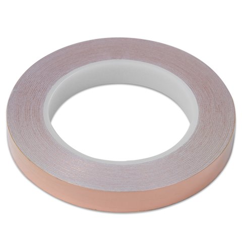 Copper Foil, self adhesive, in roll, in roll, 0,05 mm, 15 mm, 30m 
