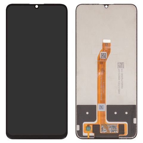 LCD compatible with Huawei Honor X7, black, without frame, Original PRC , CMA LX2, CMA LX1, CMA LX3
