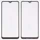 Housing Glass G+OCA PRO compatible with Samsung A207 Galaxy A20s, (with OCA film, black)