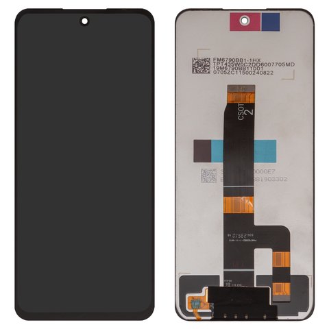 LCD compatible with Xiaomi Poco M6 Pro 5G, Redmi 12, Redmi 12 5G, black, without frame, Box