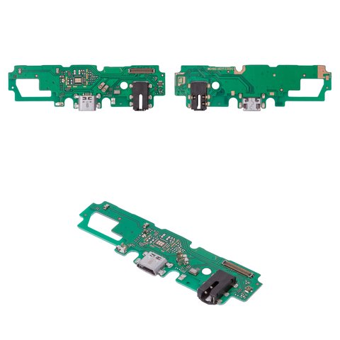 Flat Cable compatible with Vivo U3, Y19, Y5s, headphone connector, charge connector, with microphone, Copy, charging board