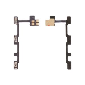 Flat Cable compatible with Oppo Reno12 Pro China PJW110 , start button, sound button 