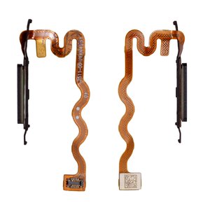 Flat Cable compatible with Motorola Moto E14, Moto G15, Moto G24, black, with fingerprint scanner Touch ID  