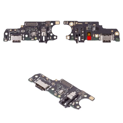 Flat Cable compatible with Xiaomi Redmi 15C 4G, Redmi 15C 5G, charge connector, with microphone, with components, Original PRC , charging board 