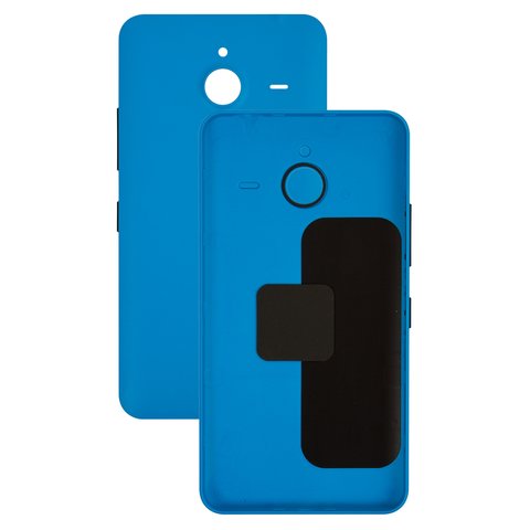 Panel trasero de carcasa puede usarse con Microsoft Nokia  640 XL Lumia Dual SIM, azul, con botones laterales