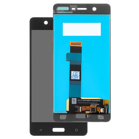 Pantalla LCD puede usarse con Nokia 5 Dual Sim, negro, sin marco, High Copy