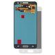 Pantalla LCD puede usarse con Samsung A300 Galaxy A3, blanco, sin marco, original (vidrio reemplazado)