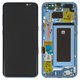 Pantalla LCD puede usarse con Samsung G950F Galaxy S8, G950FD Galaxy S8, azul claro, con marco, Original, empaque industrial, coral blue, #GH97-20457D/GH97-20473D/GH97-20629D