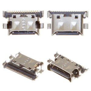 Conector de carga puede usarse con Samsung A125F Galaxy A12, A156 Galaxy A15 5G, A515 Galaxy A51, 18 pin, USB tipo C