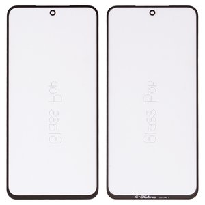 Vidrio de carcasa G+OCA PRO puede usarse con Samsung G990B Galaxy S21 FE 5G, con película OCA, negro