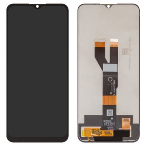 Pantalla LCD puede usarse con Ulefone Note 16 Pro, negro, sin marco, High Copy, LM5C3544F0 A3