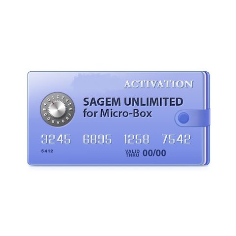 Активация Sagem Unlimited для for Micro Box