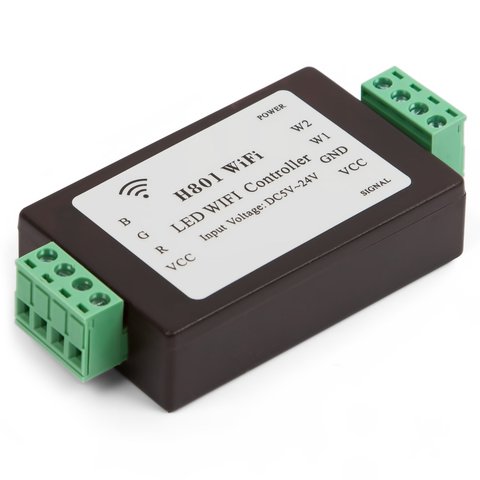 Светодиодный Wi Fi контроллер H801WiFi для RGB лент 