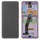Дисплей для Samsung G980 Galaxy S20, G981 Galaxy S20 5G, розовый, с рамкой, Original, сервисная упаковка, cloud pink, #GH82-22131C/GH82-22123C