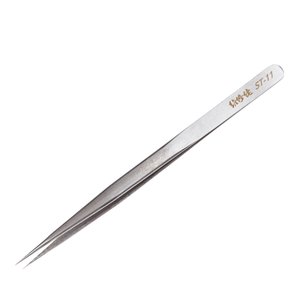 Пинцет монтажный Mechanic ST 11, прямой, 140 мм, high precision