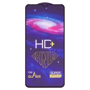 Захисне скло All Spares для Samsung A022F Galaxy A02, A032 Galaxy A03 Core, A035F Galaxy A03, A037 Galaxy A03s, A037F Galaxy A03s, 0,33 мм 9H, сумісне з чохлом, Full Glue, чорний, HD+