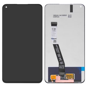 Дисплей для Xiaomi Redmi 10X 4G, Redmi Note 9, чорний, без рамки, Original, після демонтажу, M2003J15SC, M2003J15SG, M2003J15SS