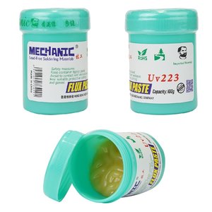 Флюс паста Mechanic UV223, для бессвинцовой пайки, нейтральный, 100 г