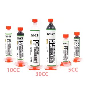 Клей RELIFE RL 035A, поліуретановий, чорний, для приклеювання задніх кришок, для дисплейних рамок, 30 мл