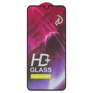Захисне скло All Spares для Samsung A165 Galaxy A16, A166 Galaxy A16 5G, сумісне з чохлом, Full Glue, чорний