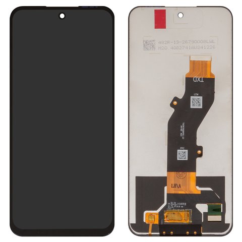 Дисплей для Tecno Pop 9 4G, Spark Go 2025 , Spark Go 1 KL4 , чорний, без рамки, High Copy, KL4, TXDI670QBAPX 23, FPC6715 1