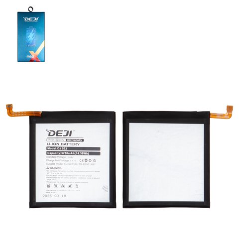 Аккумулятор Deji EB BS901ABY для Samsung S901B Galaxy S22 5G, Li ion, 3,83 B, 3700 мАч