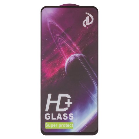 Захисне скло All Spares для Infinix Hot 50 Pro X6881 , сумісне з чохлом, Full Glue, чорний