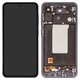 Дисплей для Samsung A566 Galaxy A56, черный, с рамкой, High Copy, (OLED), graphite