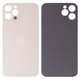 Задняя панель корпуса для iPhone 12 Pro, золотистая, не нужно снимать стекло камеры, Original (PRC), big hole