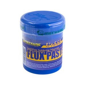 Флюс паста Mechanic UV 559, середньої активності, безгалогена, 100 г