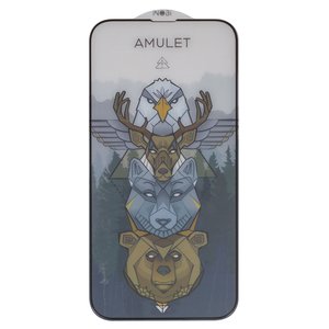 Захисне скло iNobi Amulet для Apple iPhone 13 Pro Max, iPhone 14 Plus, Full Glue, Anti Static, без упаковки , чорний