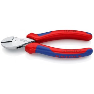 Кусачки бокові компактні KNIPEX X Cut 73 05 160 хромовані 
