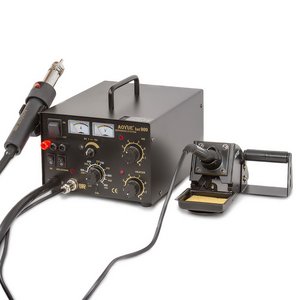 Hot Air Soldering Station AOYUE 909 + Power Supply + Soldering Iron 110V 